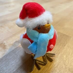 Target Winter Christmas 2023 Bird Santa Hat Featherly Friends Holiday Decor